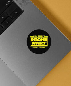 NEW JERSEY Drone Wars Combat Veteran Sticker