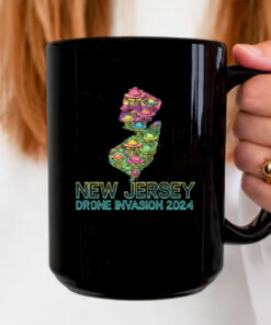 NJ New Jersey Drone Invasion Mug Coffee