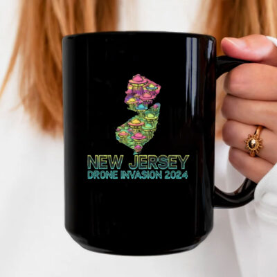 NJ New Jersey Drone Invasion Mug Coffee