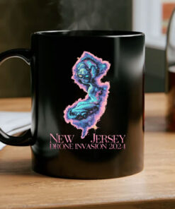 NJ New Jersey Drone Invasion 2024 Mug Coffee