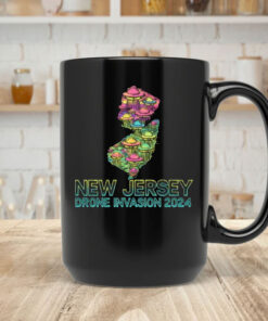 NJ New Jersey Drone Invasion Mug Coffee