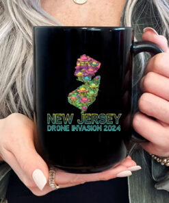 NJ New Jersey Drone Invasion Mug Coffee