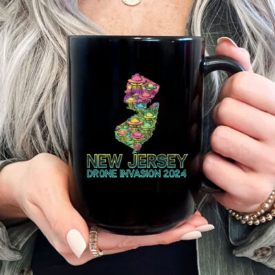 NJ New Jersey Drone Invasion Mug Coffee