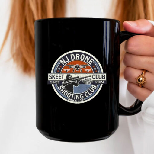 NJ New Jersey Drone Skeet Shooting Club Since 2024 Mug Coffee