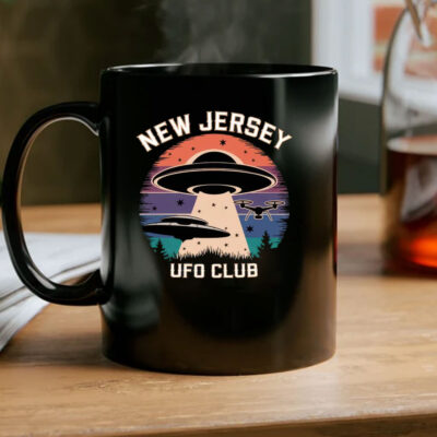 NJ New Jersey Drones UFO Club Mug Coffee