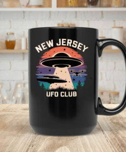 NJ New Jersey Drones UFO Club Mug Coffee