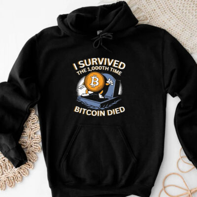 Neil Jacobs I Survived The 1.000Th Time Bitcoin Died T-Shirts