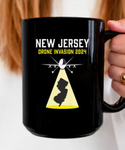 New Jersey Drone Invasion 2024 Mug Coffee