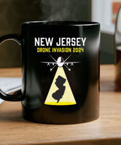 New Jersey Drone Invasion 2024 Mug Coffee