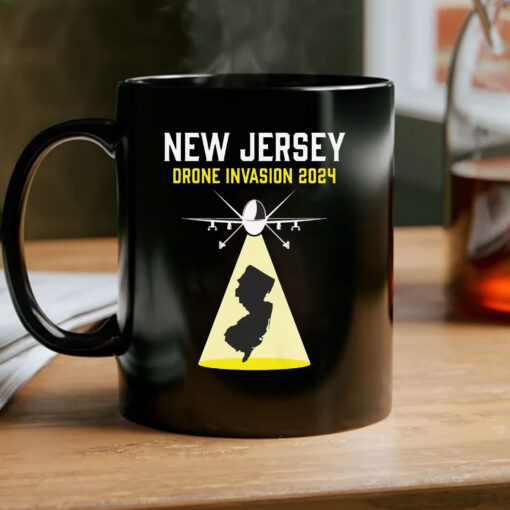 New Jersey Drone Invasion 2024 Mug Coffee