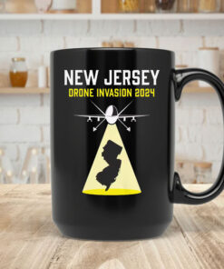 New Jersey Drone Invasion 2024 Mug Coffee