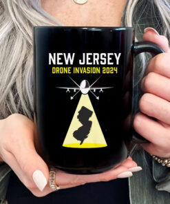 New Jersey Drone Invasion 2024 Mug Coffee