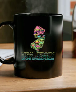 New Jersey Drone Invasion Mug Coffee 2024