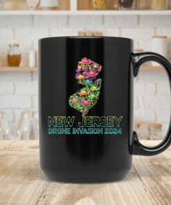 New Jersey Drone Invasion Mug Coffee 2024