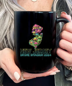 New Jersey Drone Invasion Mug Coffee 2024