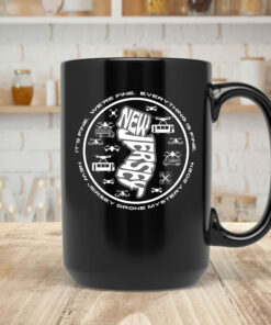 New Jersey Drone Mystery Everything is Fine Mug Coffee