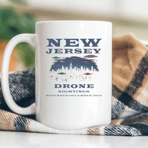 New Jersey Drone Sightings UFO Mug Coffee