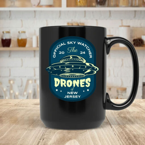 New Jersey Drones Mug Coffee - Aliens UFO