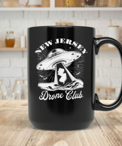 New Jersey Drones Mug Coffee - New Jersey UFO