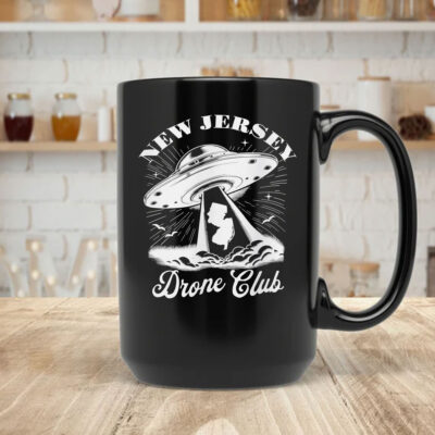 New Jersey Drones Mug Coffee - New Jersey UFO 