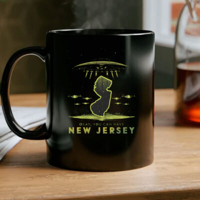 New Jersey UFO Graphic Mug Coffee