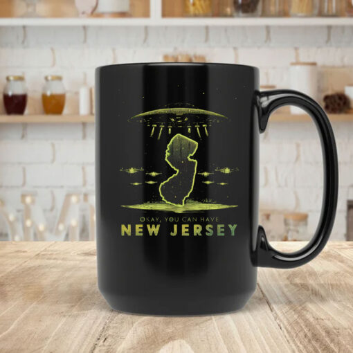 New Jersey UFO Graphic Mug Coffee