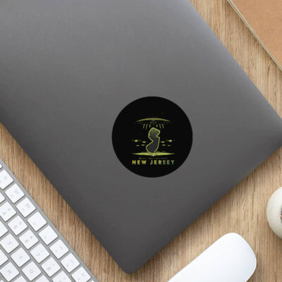 New Jersey UFO Graphic Stickers