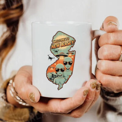 New Jersey UFO Mug Coffee - New Jersey Drones 