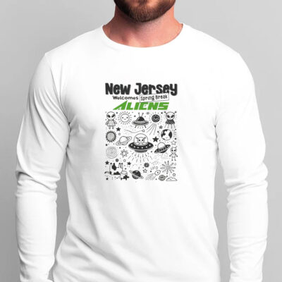 New Jersey Welcomes Spring Break Aliens 2024 T-Shirts