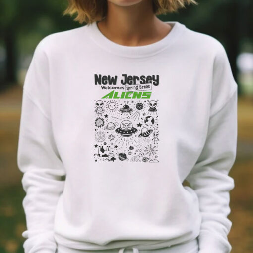 New Jersey Welcomes Spring Break Aliens 2024 T-Shirts