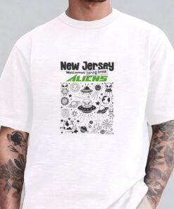 New Jersey Welcomes Spring Break Aliens 2024 T-Shirts