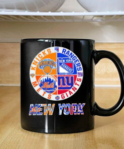 New York Teams logo Mug Coffee 2024