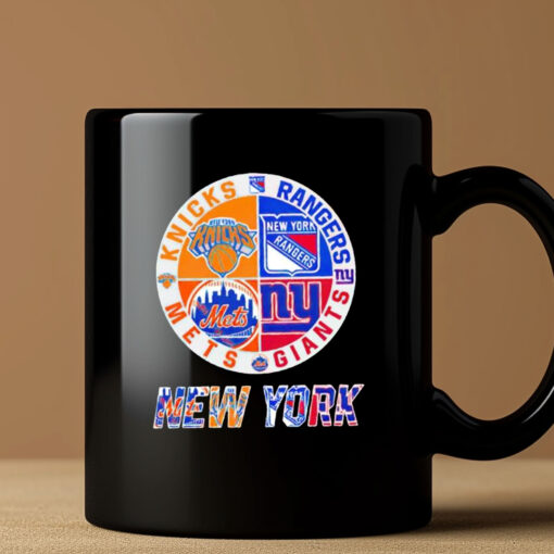 New York Teams logo Mug Coffee 20243