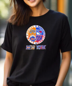 New York Teams logo T-Shirt 2024