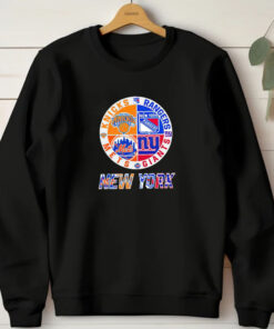 New York Teams logo T-Shirt 20241