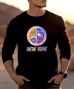 New York Teams logo T-Shirt 20242