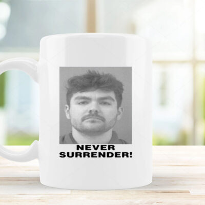 Nick Fuentes Never Surrender Mug 2024