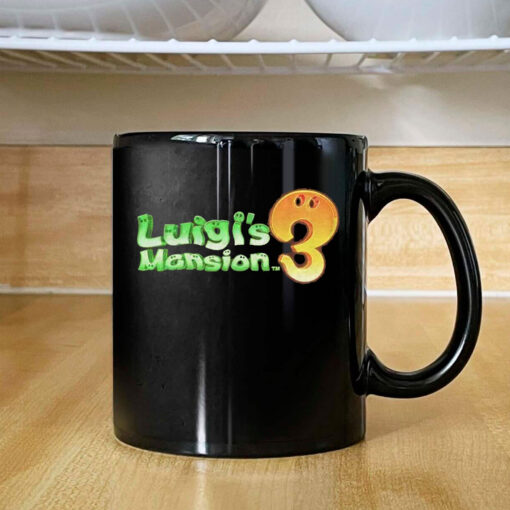 Nintendo Luigi's Mansion 3 Logo Mug Coffee