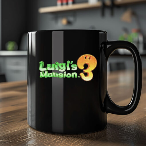 Nintendo Luigi's Mansion 3 Logo Mug Coffee