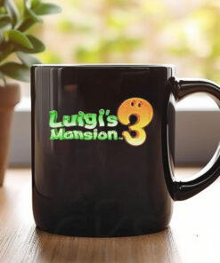 Nintendo Luigi's Mansion 3 Logo Mug Coffee