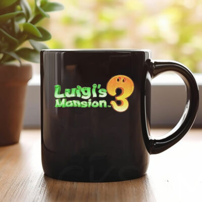 Nintendo Luigi's Mansion 3 Logo Mug Coffee