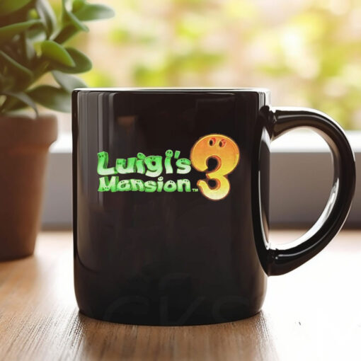 Nintendo Luigi's Mansion 3 Logo Mug Coffee