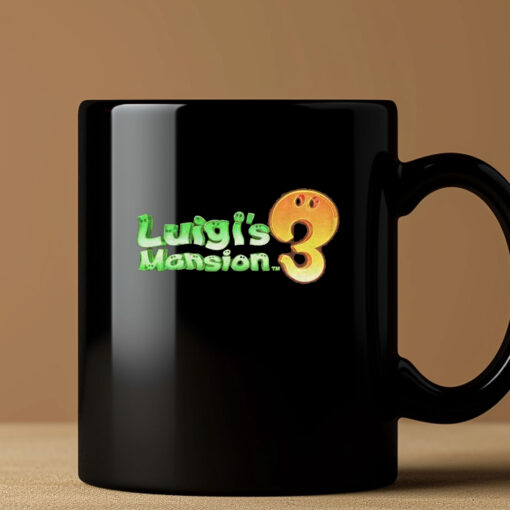 Nintendo Luigi's Mansion 3 Logo Mug Coffee