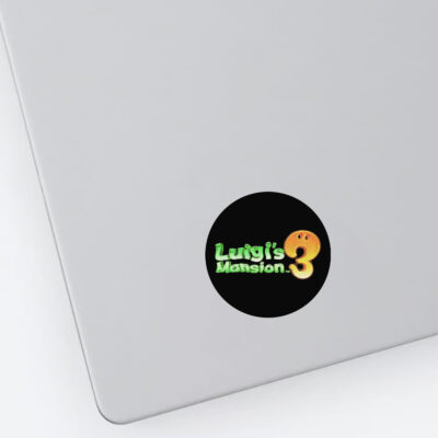 Nintendo Luigi's Mansion 3 Logo Stickers