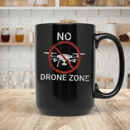 No Drones Zone Mug Coffee