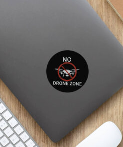 No Drones Zone Stickers