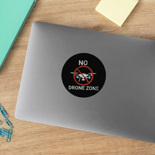 No Drones Zone Stickers