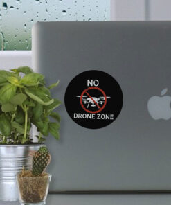 No Drones Zone Stickers