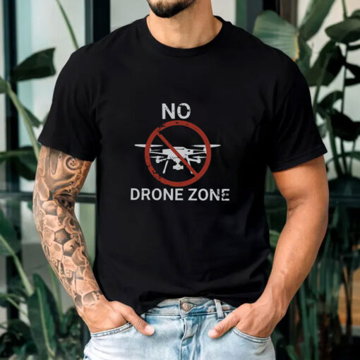 No Drones Zone T-shirts