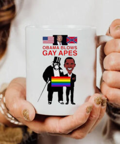 OBAMA BLOWS GAY APES Mug Coffee